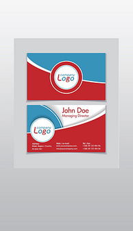 广告公司艺术名片 创意与专业的视觉名片设计